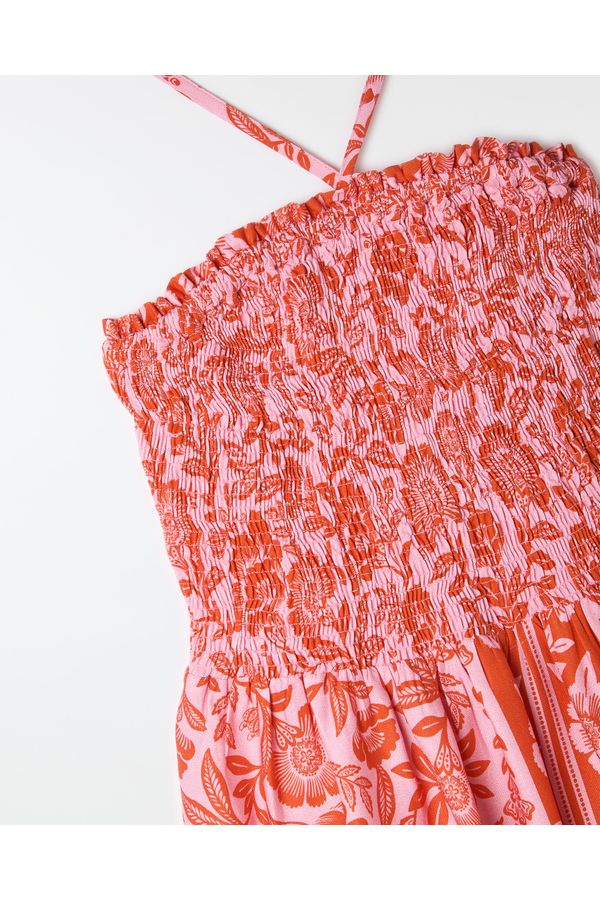 Vestido Jardim Romance Rosa