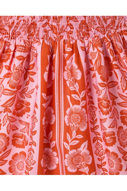Vestido Jardim Romance Rosa